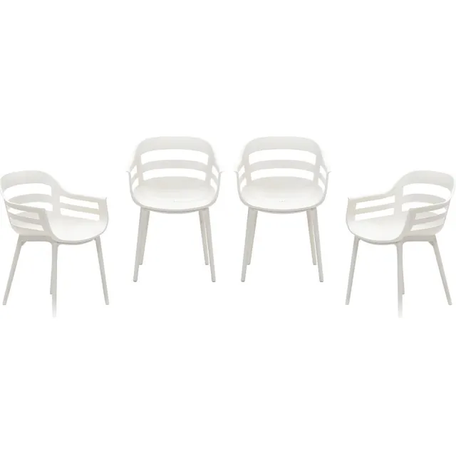 Garden Impressions Ceasar tuinstoelen wit beige