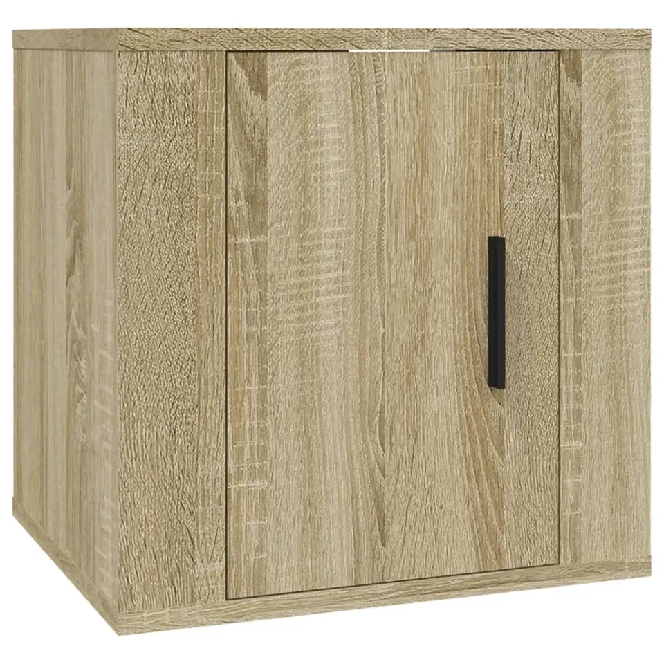 vidaXL 8-delige Tv-meubelset bewerkt hout sonoma eikenkleurig, foto 4