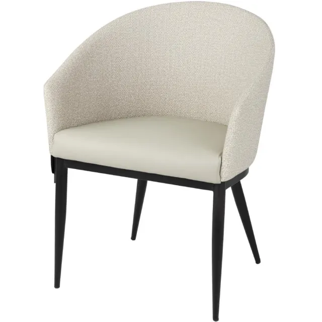 Bolero sloane interieur eetkamerstoelen - neutrale mix (pak van 2) Beige