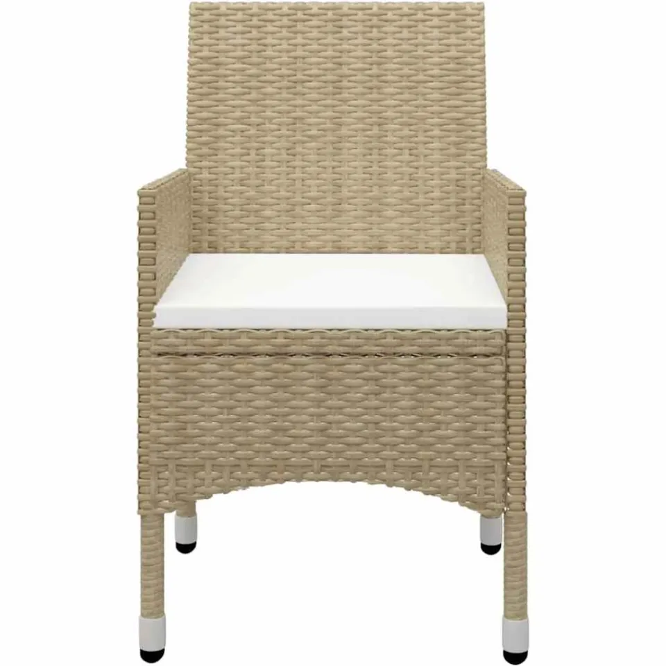 vidaXL 5-delige Tuinset beige, foto 4