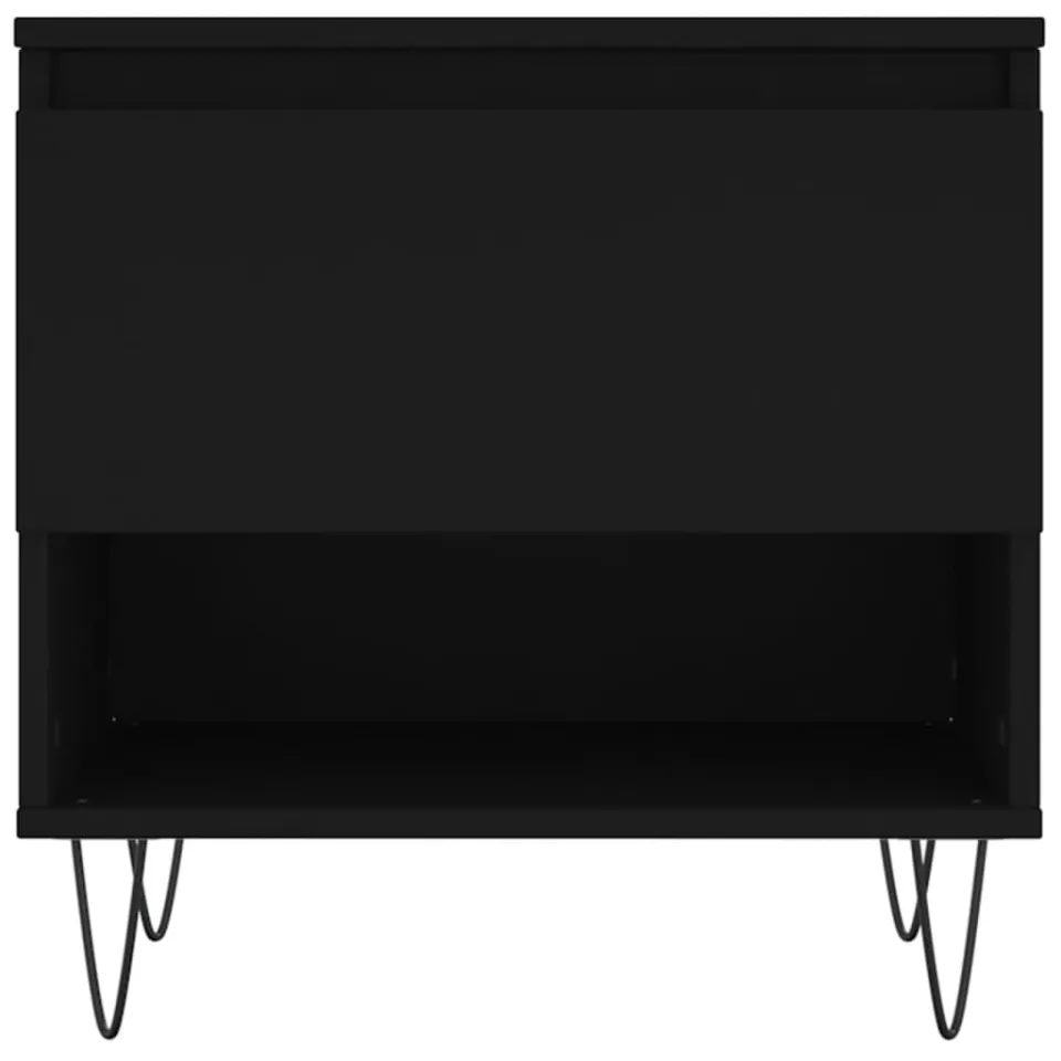 vidaXL Salontafels 2 st 50x46x50 cm bewerkt hout zwart, foto 5