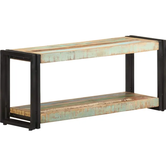 vidaXL Tv-meubel 90x30x40 cm massief gerecycled hout Bruin