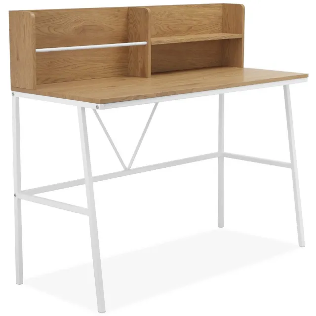 Notio Living Livorno-Bureau - Wit Eiken Eiken/wit