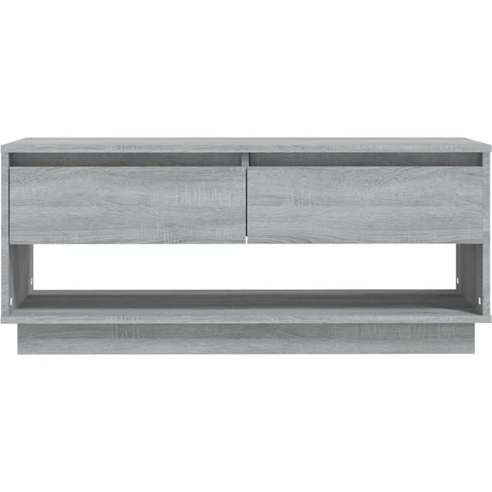 vidaXL Tv-meubel 102x41x44 cm bewerkt hout grijs sonoma eikenkleurig, foto 4