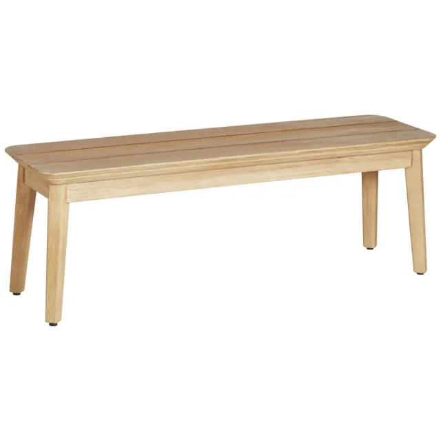 Vega Zitbank voor buiten Costo; 133x40x45 cm (BxDxH); lichtbruin