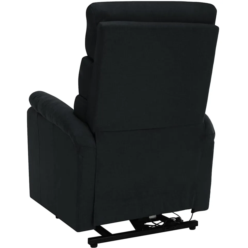 vidaXL Sta-op-massagestoel stof zwart, foto 4