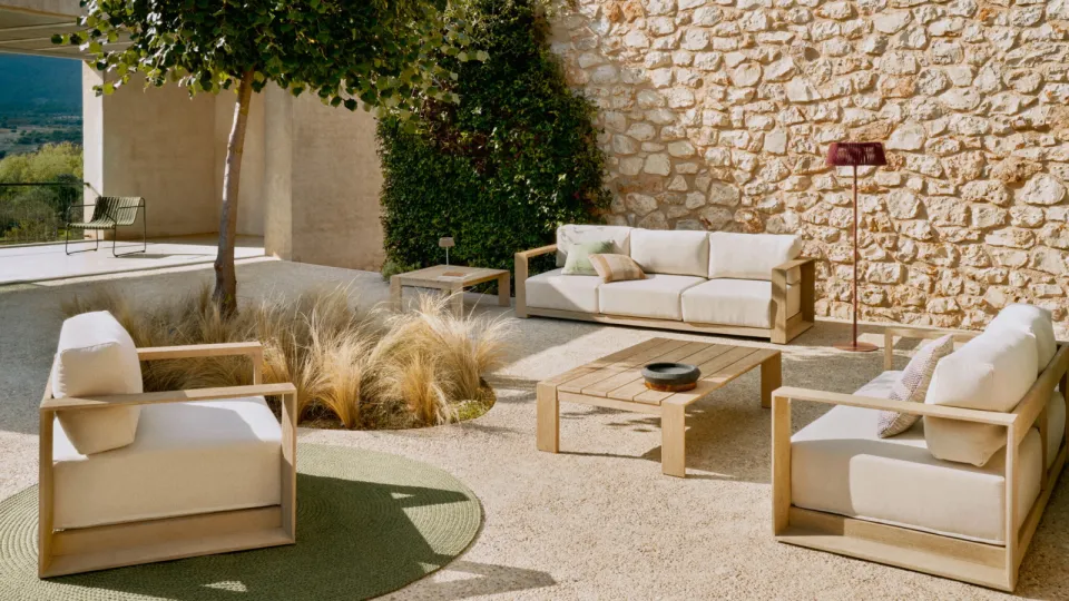 Kave Home Ambra fauteuil acaciahout, foto 8