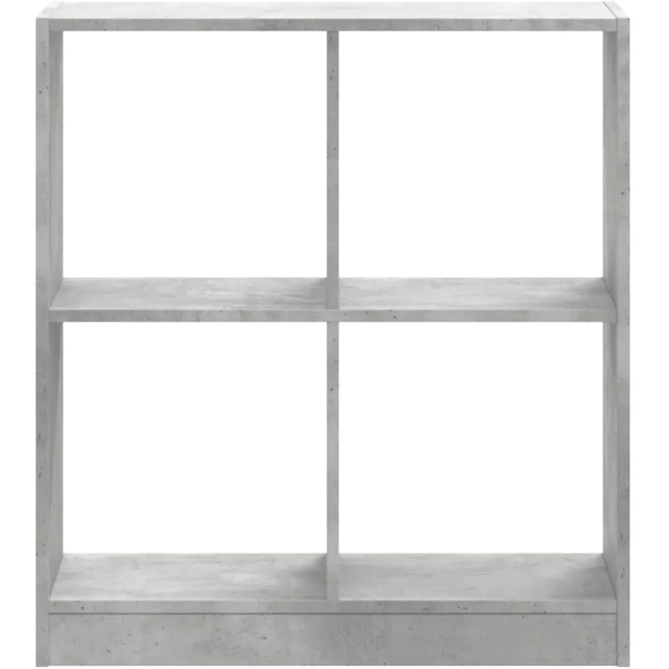 vidaXL Boekenkast 68,5x32x75 cm bewerkt hout betongrijs grijs, foto 4