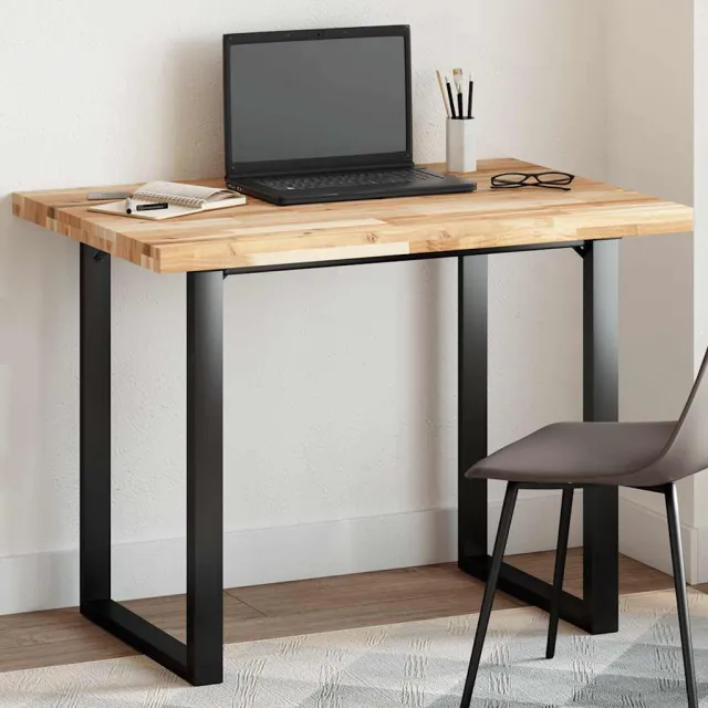 vidaXL Tafelblad rechthoekig 80x70x4 cm massief acaciahout Bruin