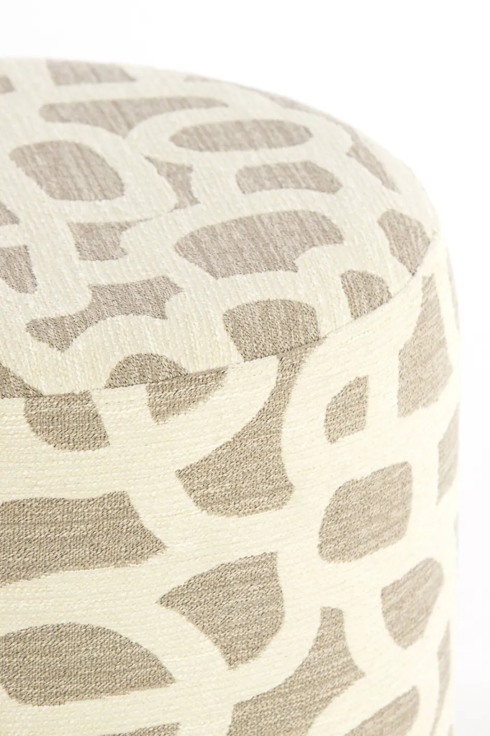 Light & Living poef Davonte taupe, foto 4