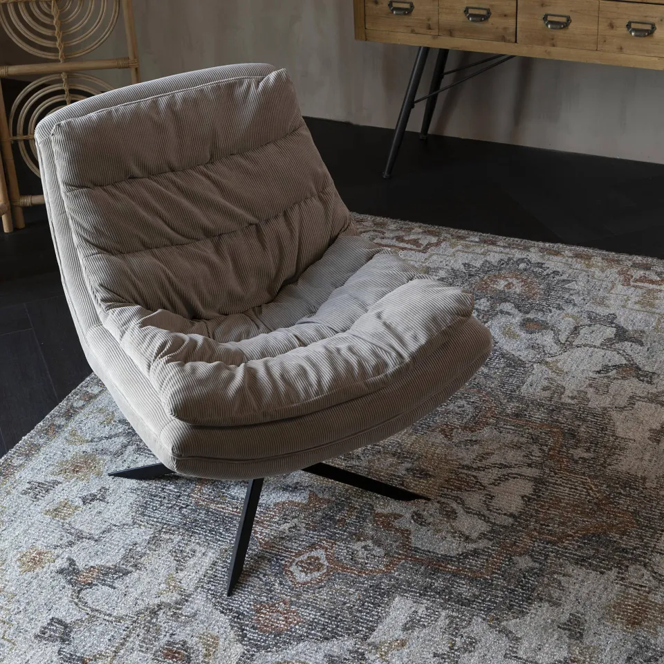 Dutchbone fauteuil Vince beige, foto 7