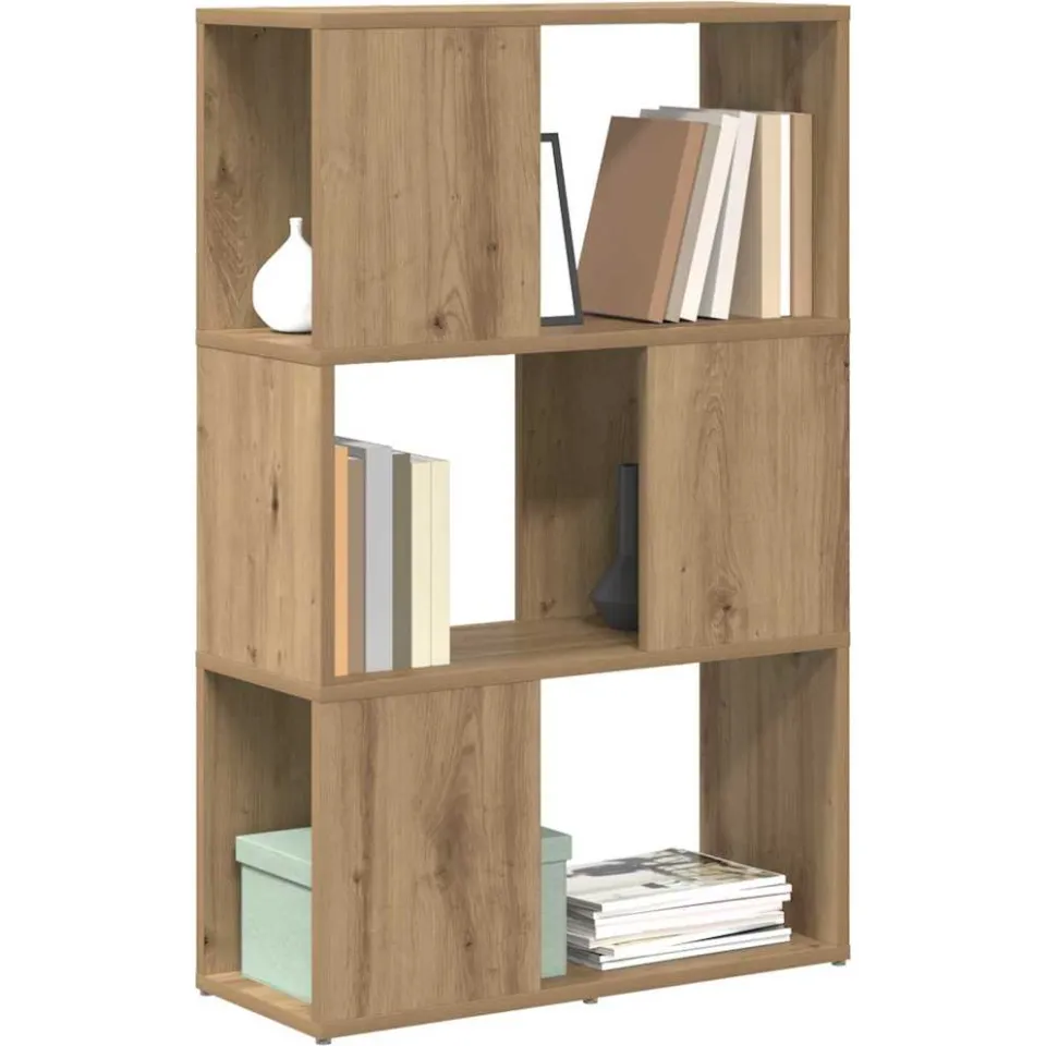 vidaXL Tv-meubelset 60 x 24 x 94,5 cm Bruin Bewerkt hout