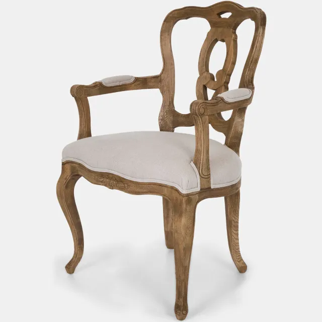 Loberon Stoel Ladorée bruin/beige