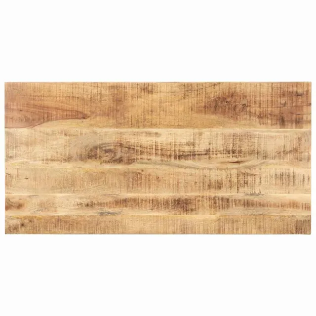 vidaXL Tafelblad 15-16 mm 100x60 cm massief mangohout Bruin