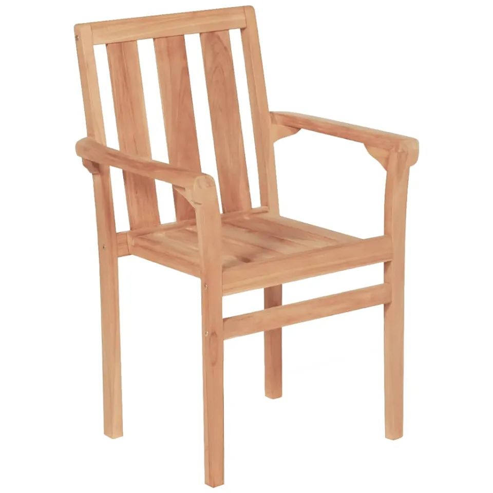 vidaXL 3-delige Bistroset massief teakhout bruin, foto 4