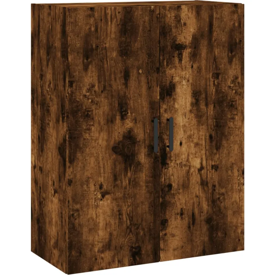 vidaXL Hangkasten 2 st 69,5x34x90 cm gerookt eikenkleurig, foto 4