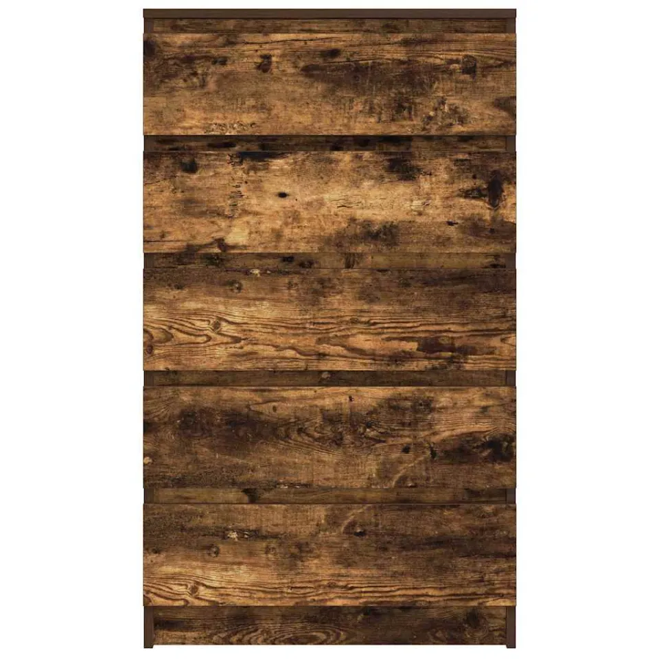 vidaXL Ladekast 60x36x103 cm bewerkt hout gerookt eikenkleurig, foto 4