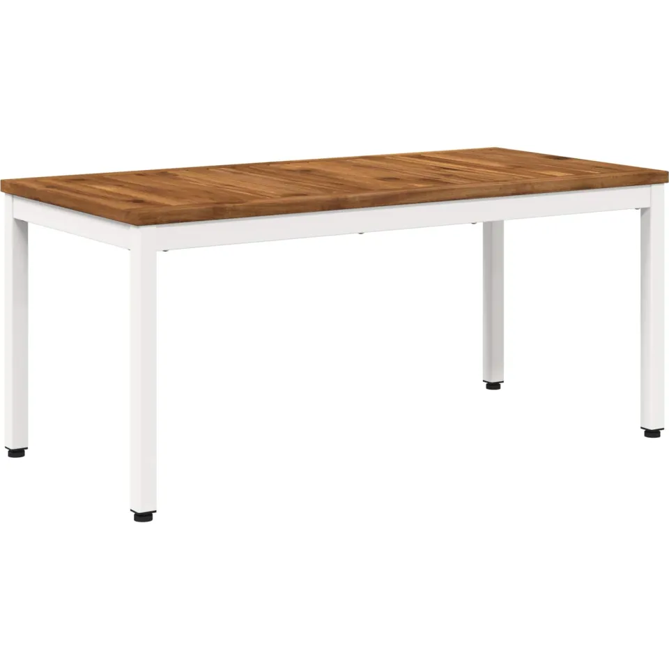 vidaXL Salontafel NAARDEN Natuurlijk en Wit 49 x 100,5 x 45 cm, foto 3