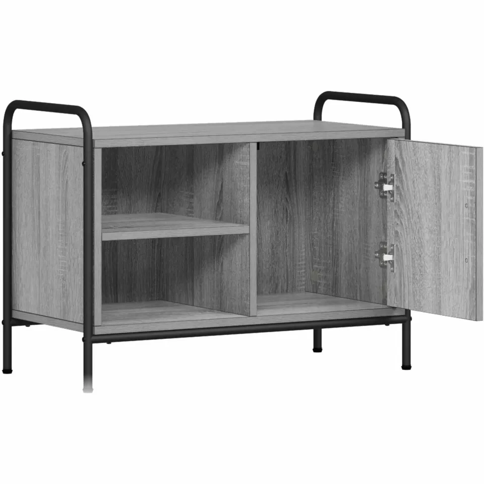 vidaXL Tv-meubel 67,5 x 33 x 50 cm Grijs Sonoma