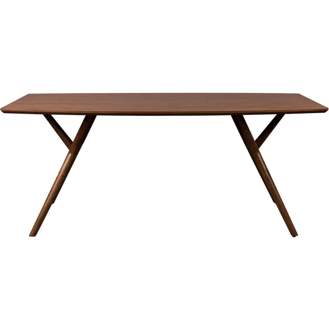 Dutchbone eetkamertafel Malaya (180x90 cm) Bruin