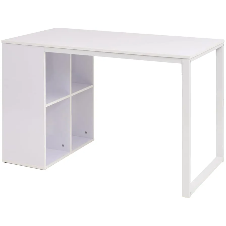vidaXL Schrijftafel 120x60x75 cm wit, foto 3