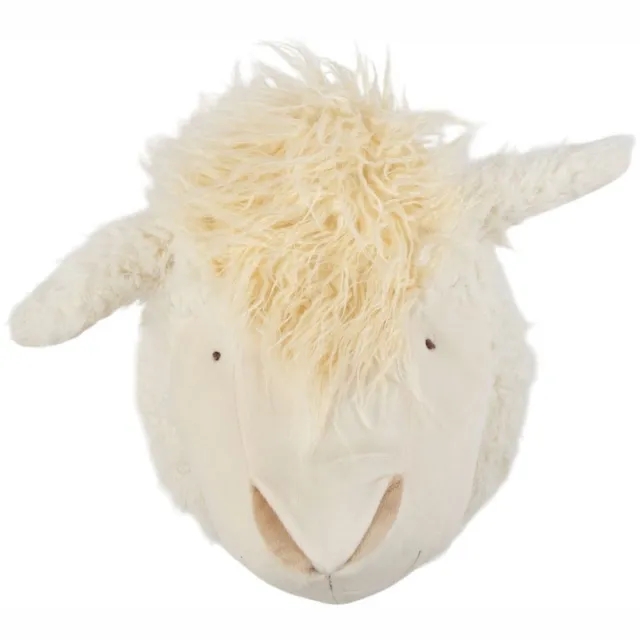 Mars & More Wandkop Alpaca off white Wit