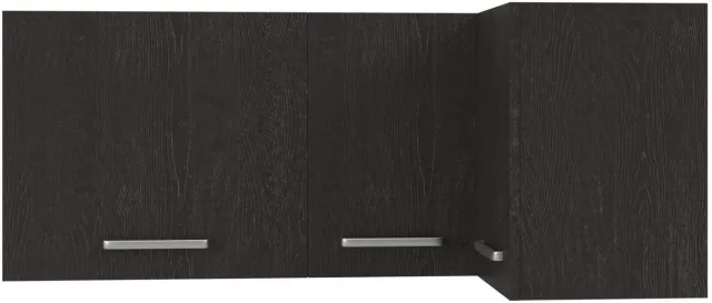 Wasophoogte Keukenkast - Bovenkast keuken - Module O17 - 1300(D)*700(B)*530(H) mm - Zwart