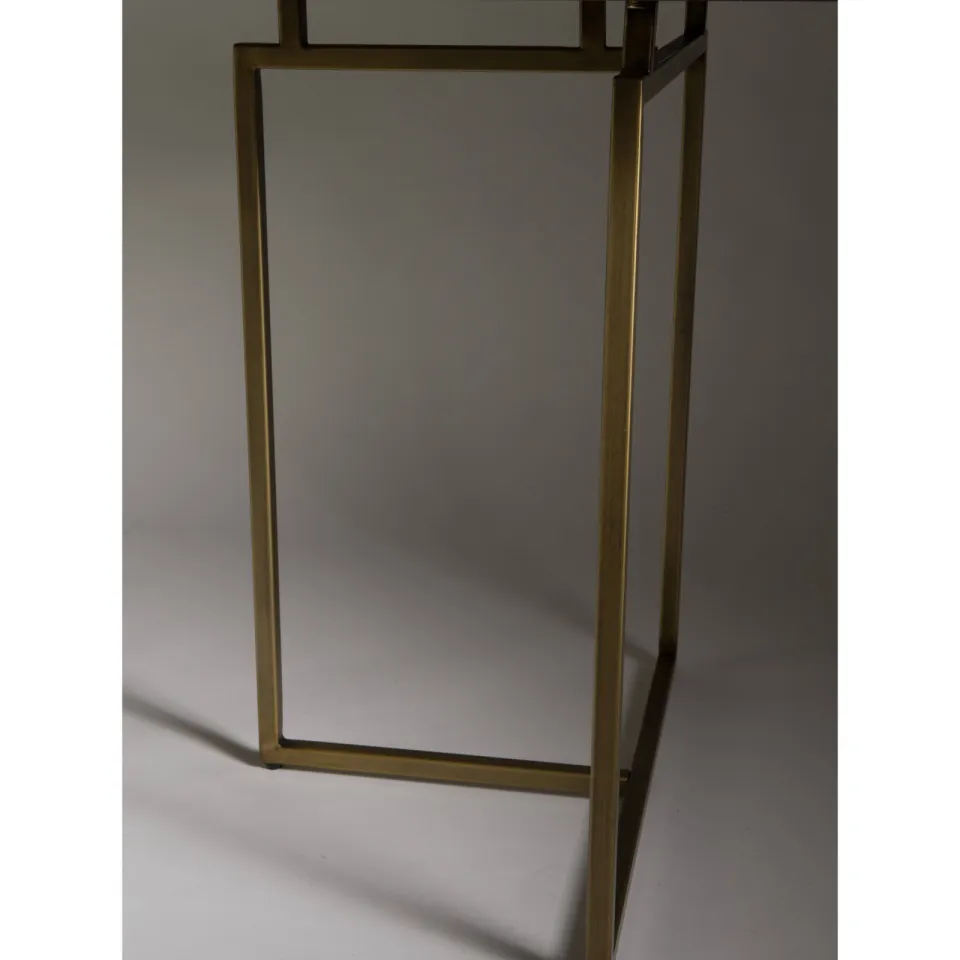 Dutchbone eetkamertafel (220x90 cm) Class bruin, foto 5