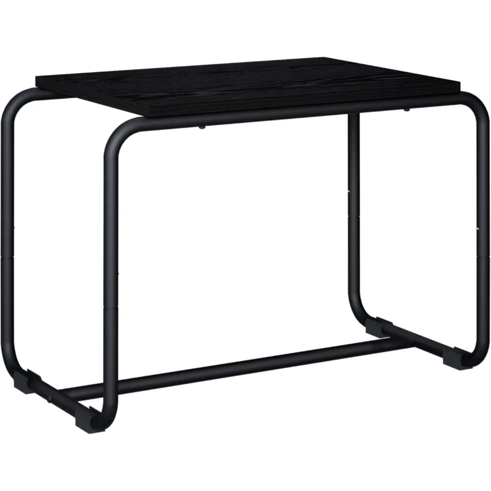 vidaXL TV-standaard 60 x 35,5 x 42 cm Zwart eiken Bewerkt hout, foto 3