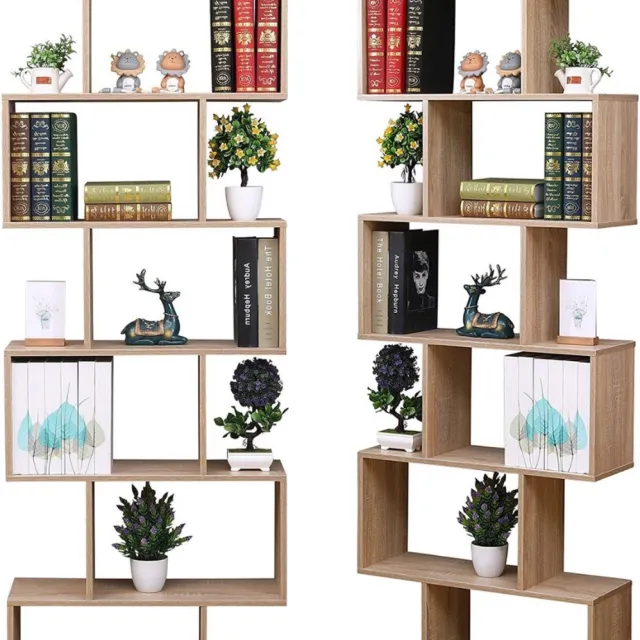 Thuys Dubbelzijdige Boekenkast – Van Hout Voor Modern Kantoor – 70 x 235 x 190cm – Boekenkast Kind Wit