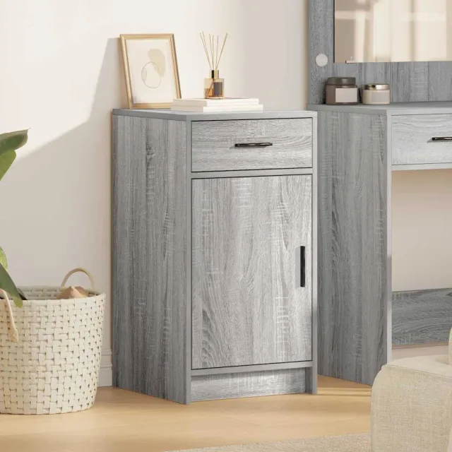 vidaXL Dressoir Sonoma Eiken 40 x 40,5 x 75 cm Bewerkt hout Bruin