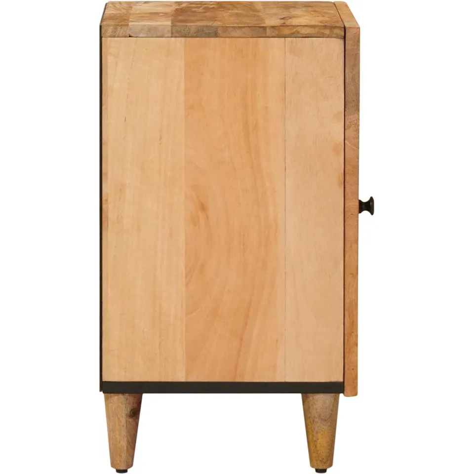 vidaXL Badkamerkast Bruin 38 x 33,5 x 58 cm Massief Mango Hout, foto 4