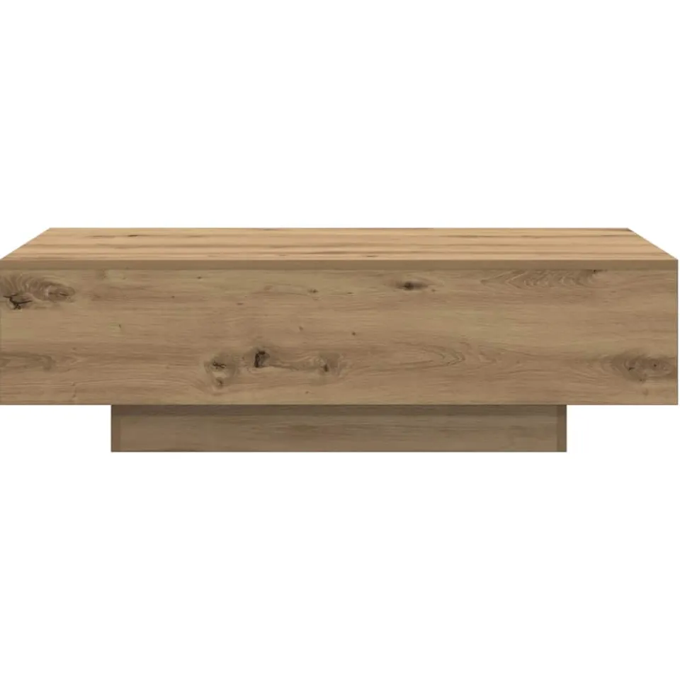 vidaXL Salontafel 100x49,5x31 cm bewerkt hout artisanaal eikenkleur, foto 3