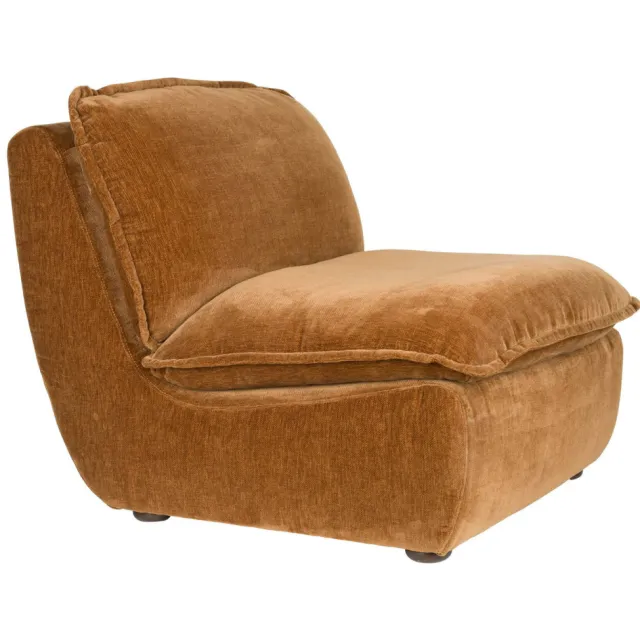 Dutchbone Radley Fauteuil Cognac Bruin