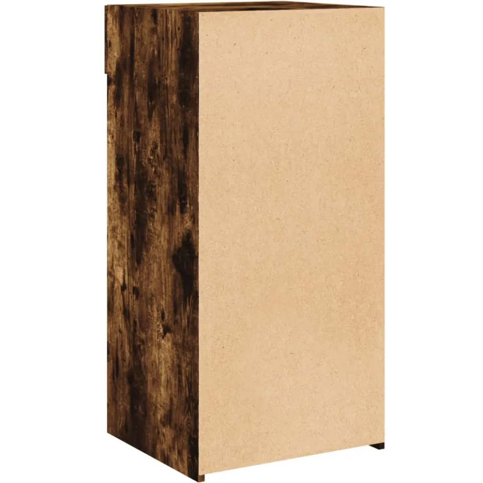 vidaXL Dressoir 45x42,5x93 cm bewerkt hout gerookt eikenkleurig, foto 4