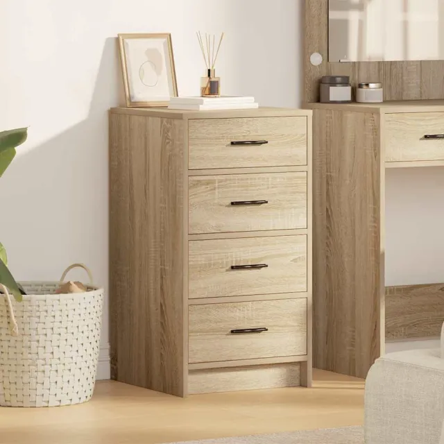 vidaXL Dressoir Sonoma eiken 40 x 41 x 75 cm Bewerkt hout, foto 2