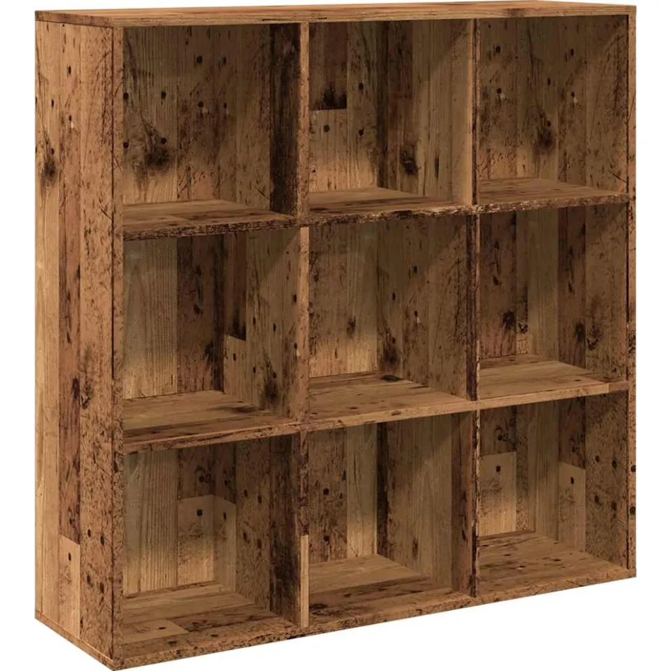 vidaXL Boekenkast 98x29x97,5 cm oud houtkleurig bruin, foto 3