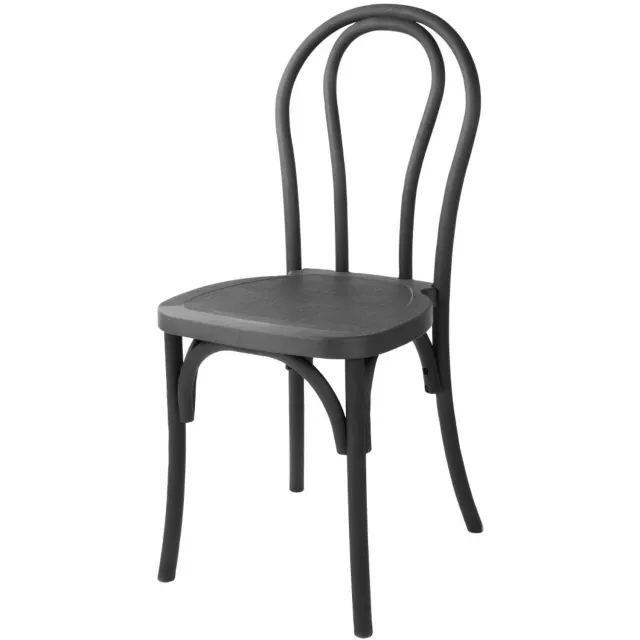 Bolero Soho Stoelen Van Buighout Stijl Hars Zwart (4 Stuks)