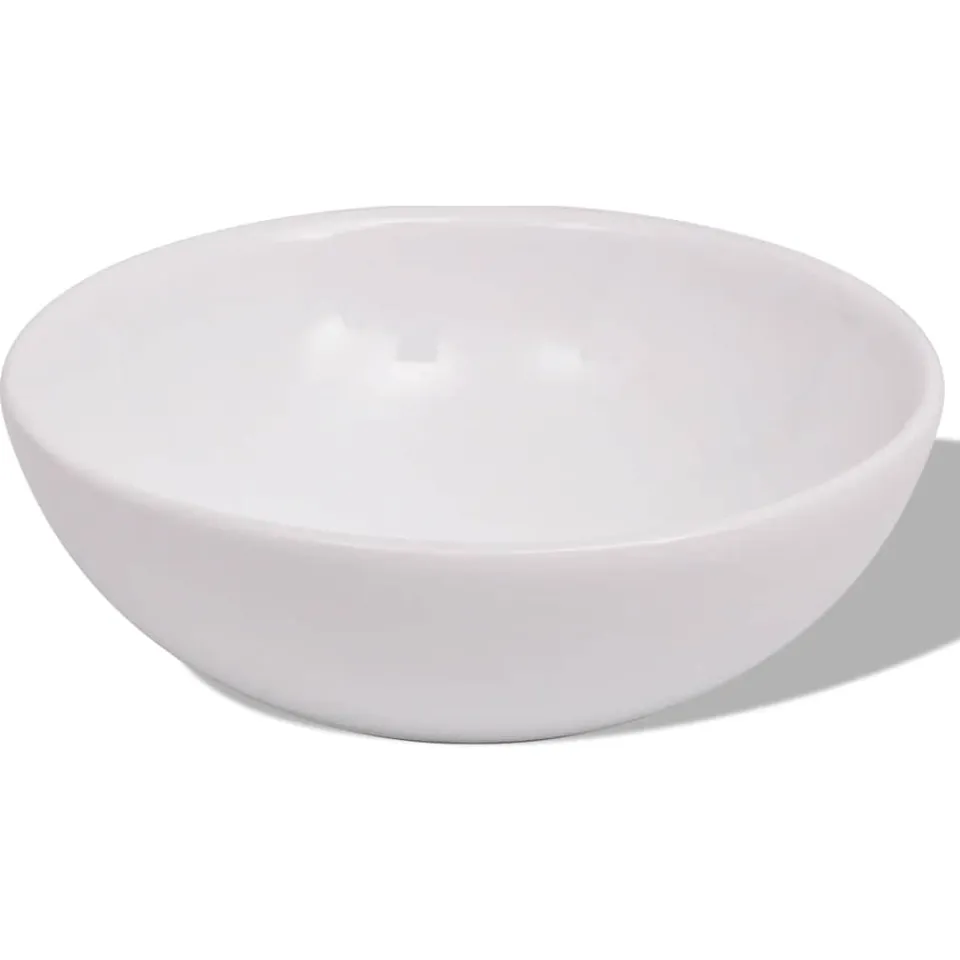 vidaXL 3-delige Badkamermeubelset met wastafel beige, foto 4