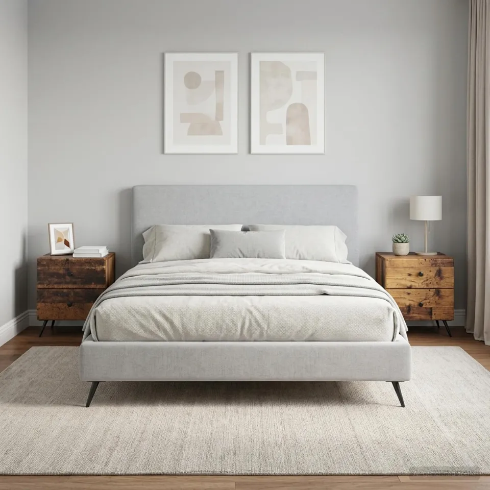 vidaXL Nachtkastje 2 st Oud hout 43 x 34,5 x 47,5 cm Bewerkt hout bruin, foto 4