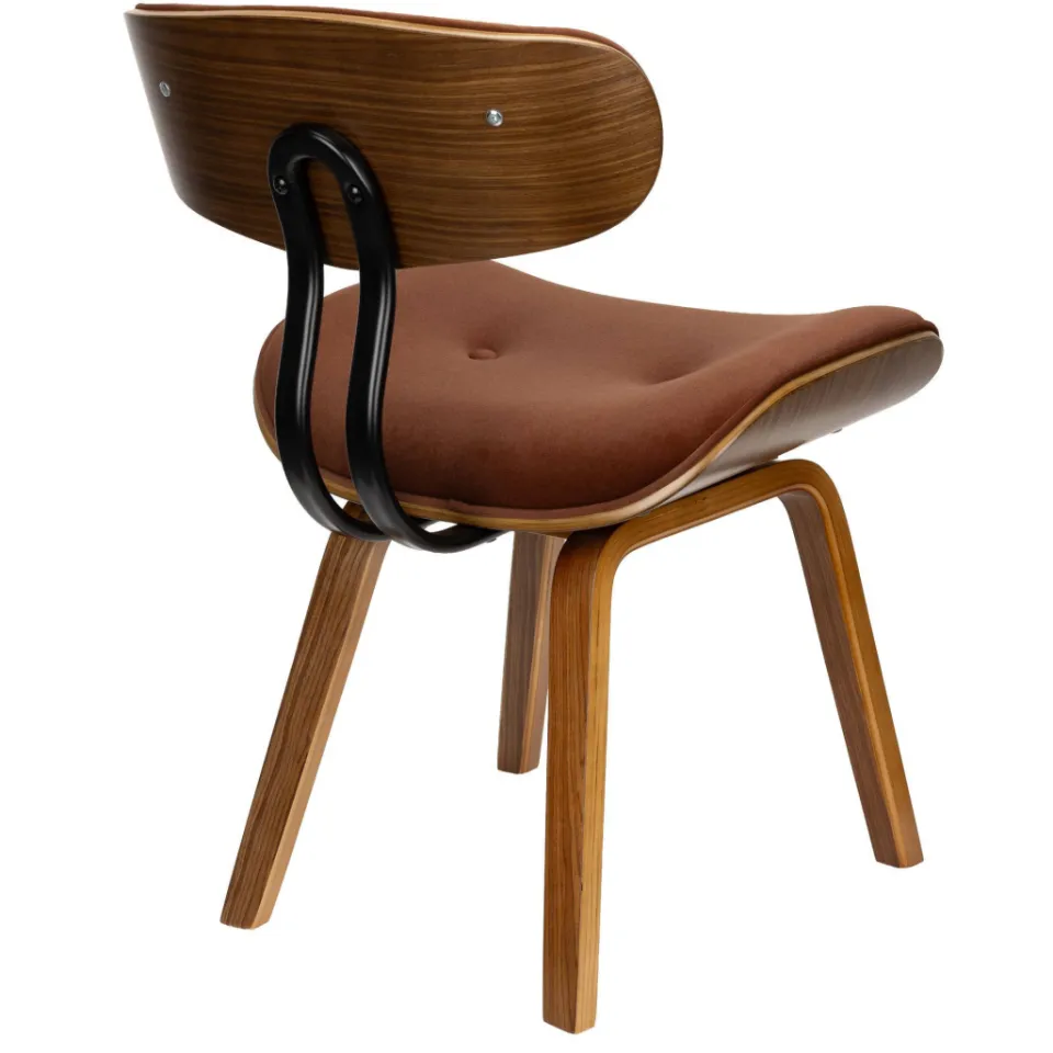 Dutchbone Blackwood eetkamerstoel bruin, foto 4