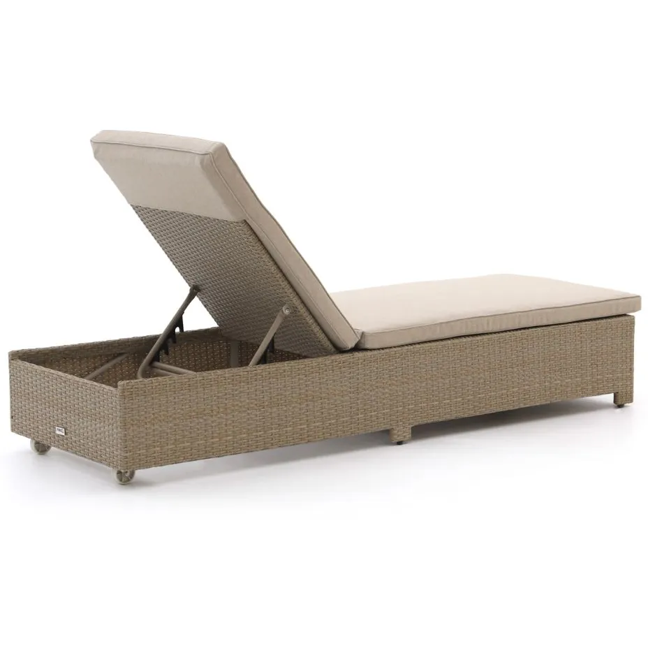 Forza Furniture Forza Cecita ligbed met wiel taupe, foto 5
