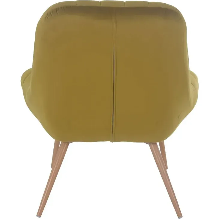 fauteuil Louis geel, foto 5