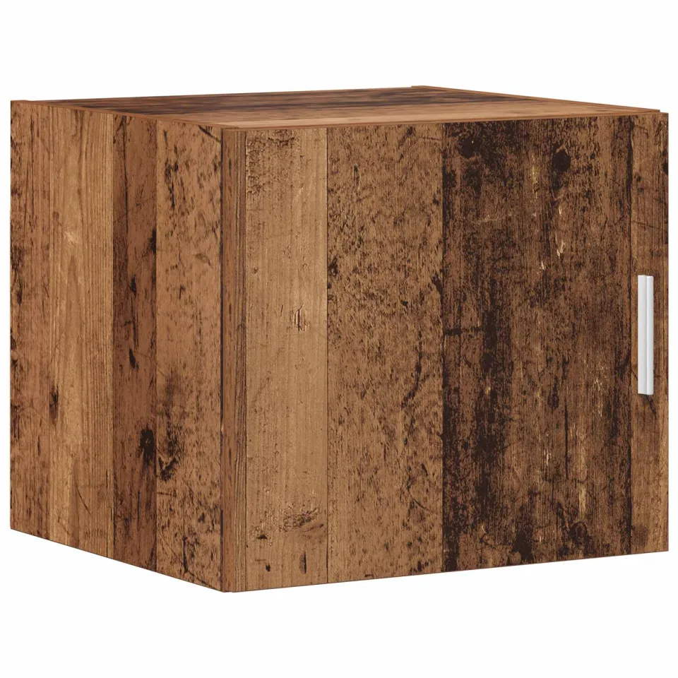 vidaXL Wandkast Oud hout 45 x 42,5 x 40 cm Bewerkt hout Bruin