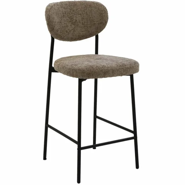 Giga Meubel Vajen barstoel taupe