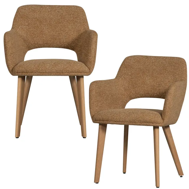 WOOOD Murat eetkamerstoel beige