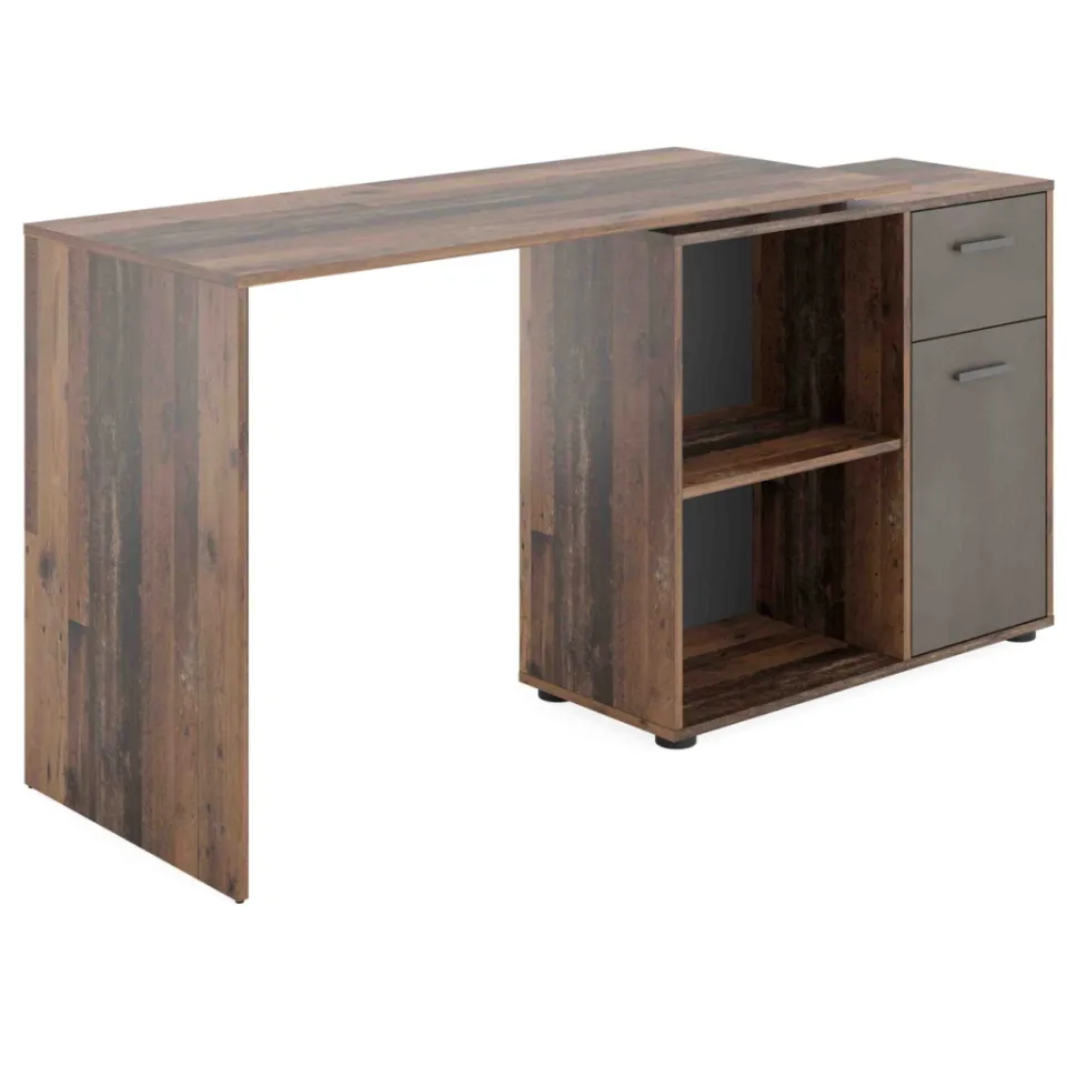 Bureau Atlas Vintage bruin, foto 5