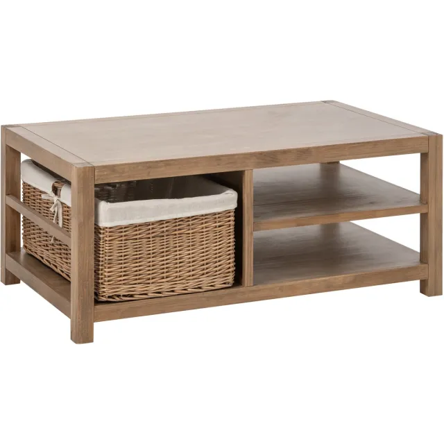 J-Line Salontafel Blois - grenenhout - naturel
