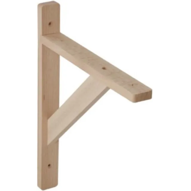 Wovar Houten Plankdrager 20 x 25 cm Beuken | Per Stuk Houtkleur