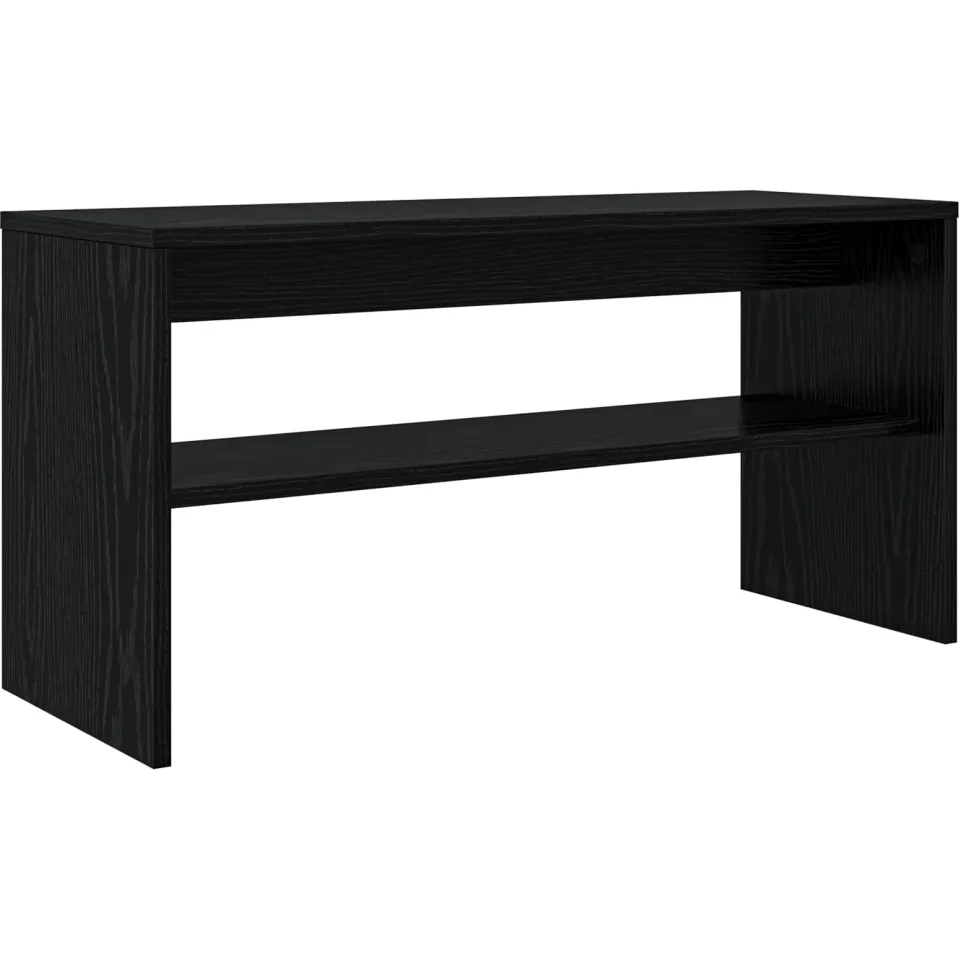 vidaXL TV-kast 80 x 30 x 40 cm Zwart Eiken Bewerkt hout, foto 3